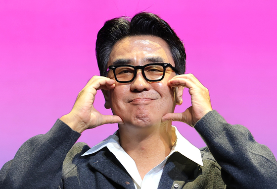 류승룡, 근사한 볼 하트