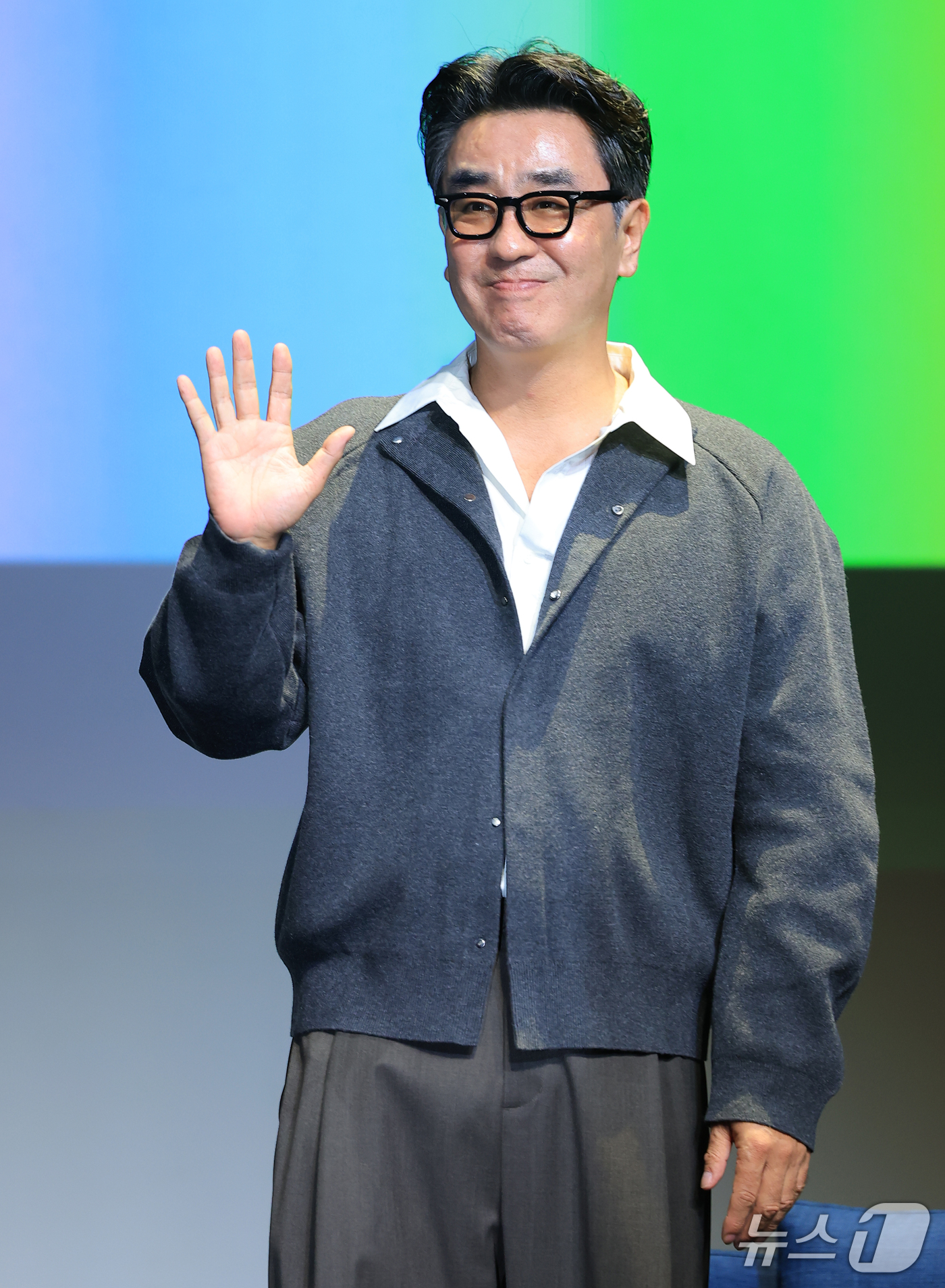 (부산=뉴스1) 권현진 기자 = 배우 류승룡이 9일 부산 해운대구 신세계백화점 센텀시티 문화홀에서 열린 액터스 하우스 행사에 참석해 포즈를 취하고 있다. 2026.10.9/뉴스1