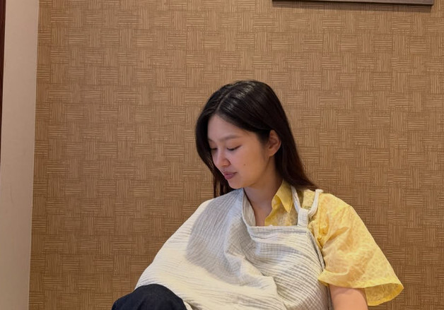 최유화, 식당에서도 당당히 모유 수유…"6개월 수유 성공" [N샷]