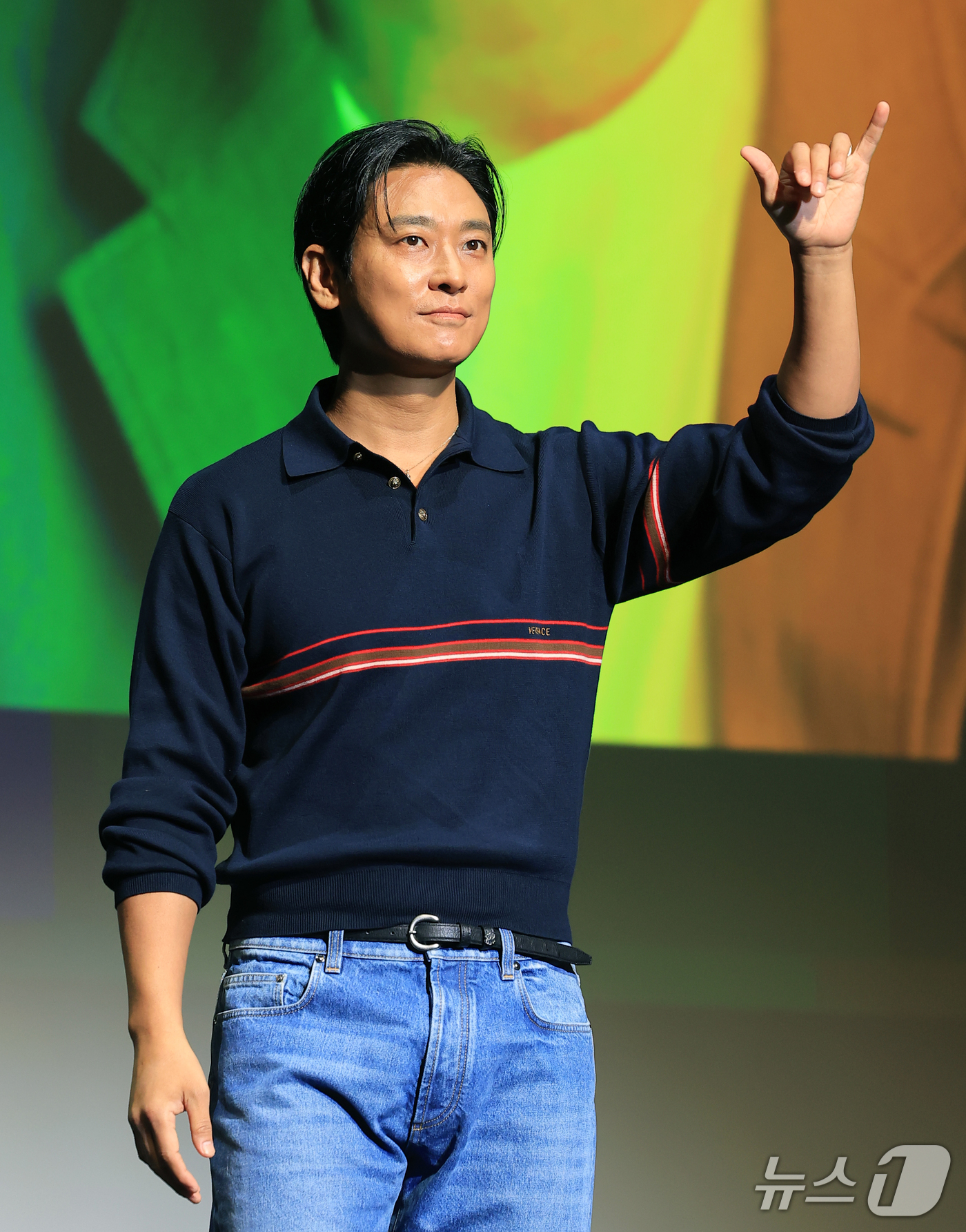 (서울=뉴스1) 권현진 기자 = 배우 주지훈이 9일 부산 해운대구 신세계백화점 센텀시티 문화홀에서 열린 액터스 하우스 행사에 참석해 포즈를 취하고 있다. 2026.10.9/뉴스1