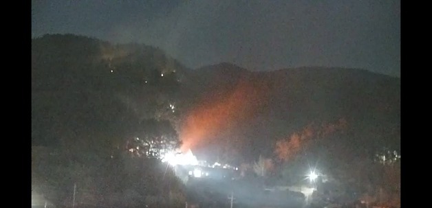 경남 남해 야산서 불…3시간여 만에 진화