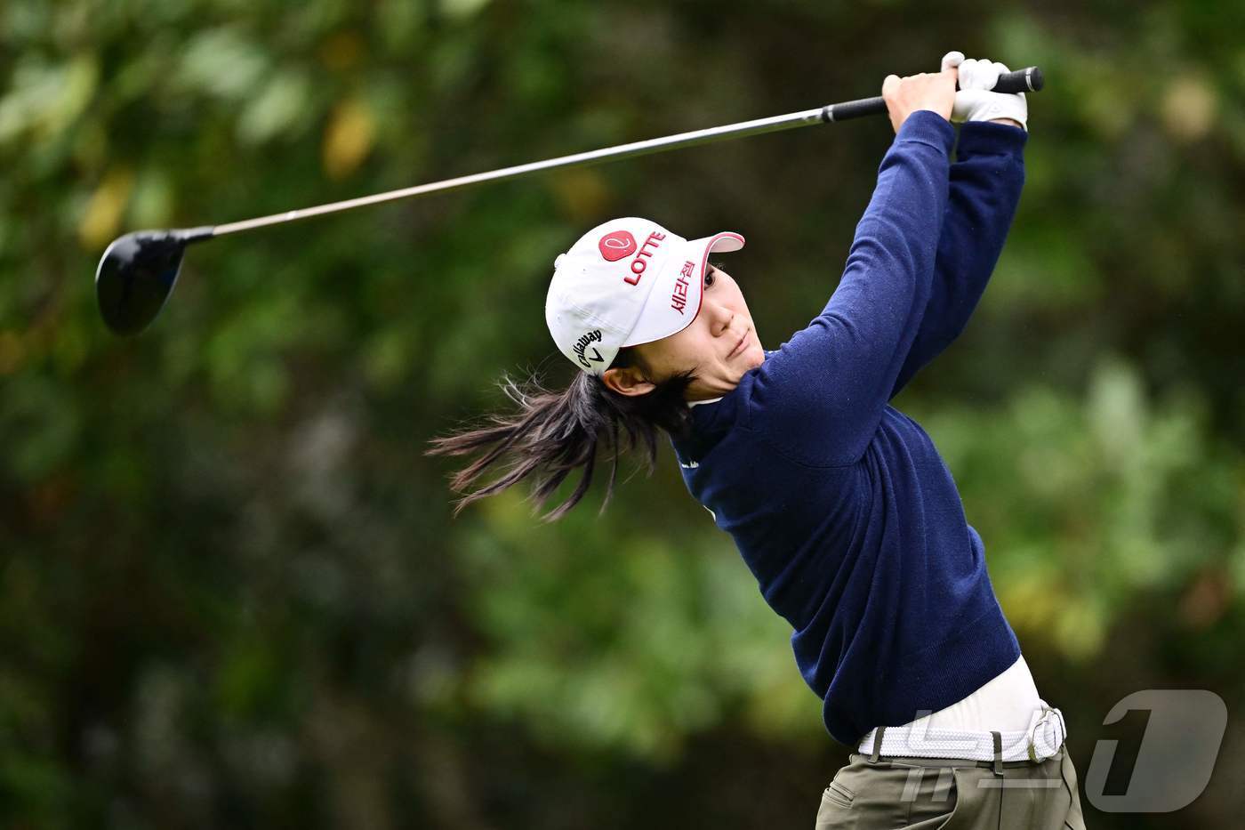 본문 이미지 - LPGA 투어에 데뷔한 황유민.  ⓒ AFP=뉴스1
