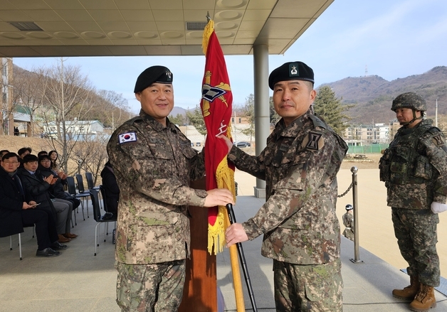 육군 1포병여단장 김광주 준장 취임