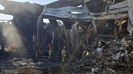 음성 생필품 공장 화재 '원인 미상' 결론…소방도 조사 마무리