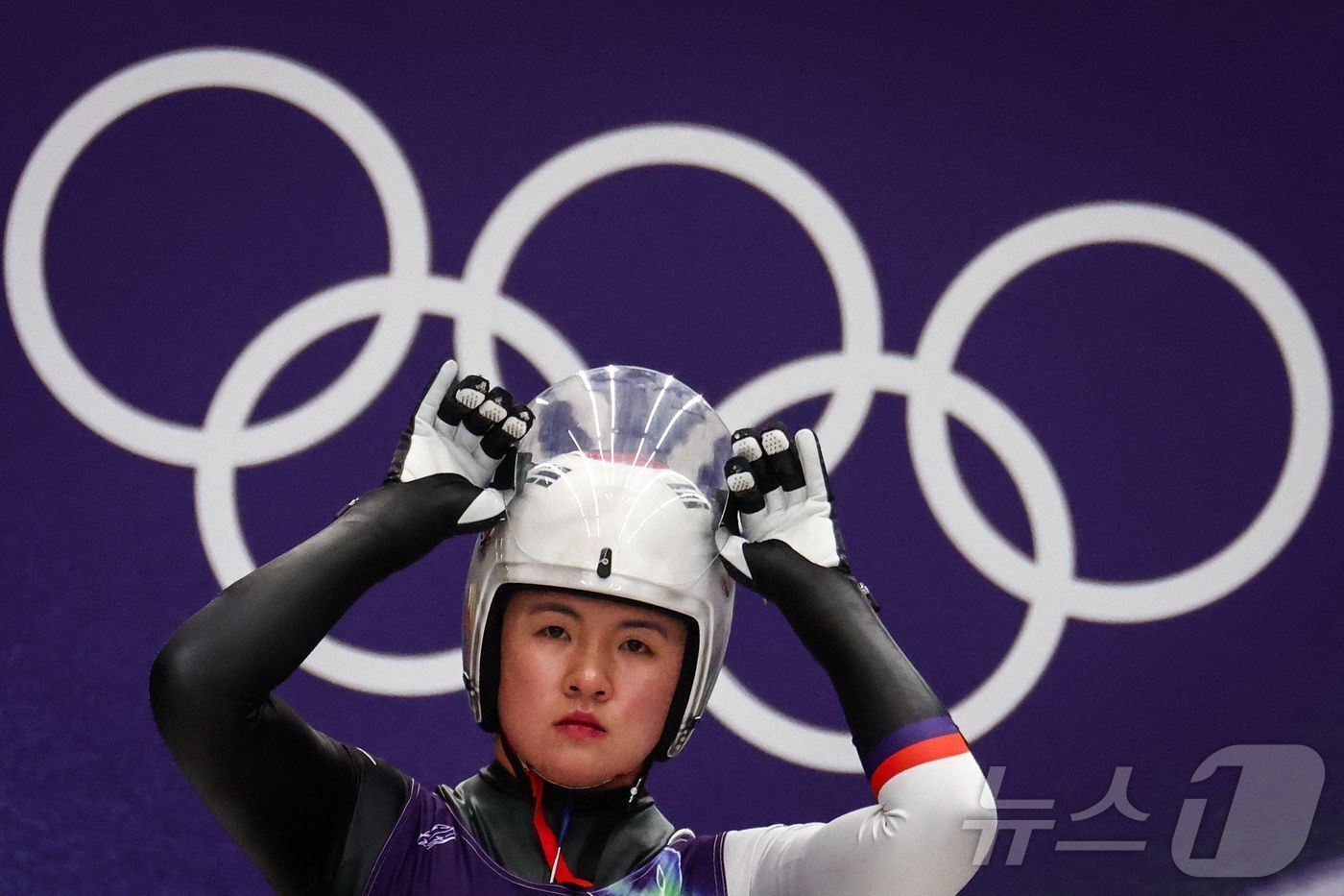 본문 이미지 - 한국 루지 국가대표 정혜선. ⓒ AFP=뉴스1