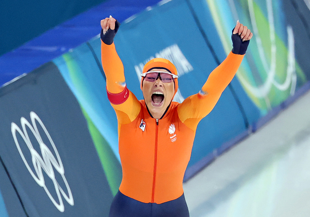 유타 레이르담, 올림픽 신기록 세우며 우승