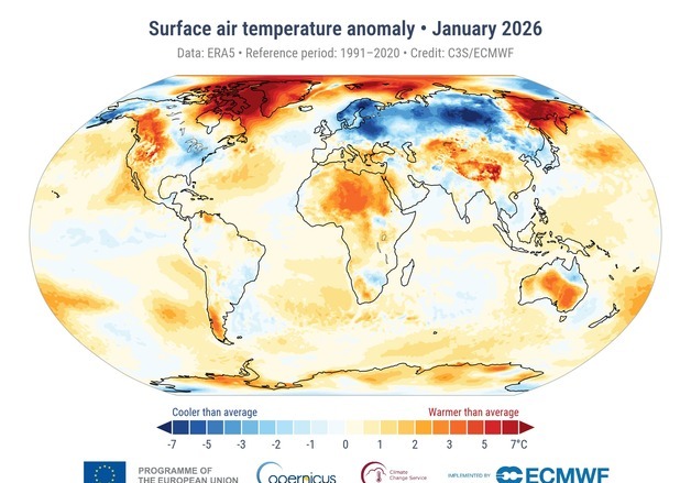 1월 전지구 기온, '기후 마지노선' 안으로…"일시적 후퇴"