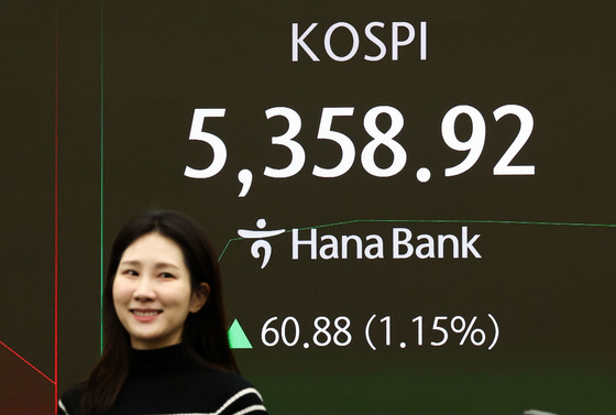 "돌아온 외국인" 코스피, 5300선 재탈환…현대차 4.8%↑[개장시황]
