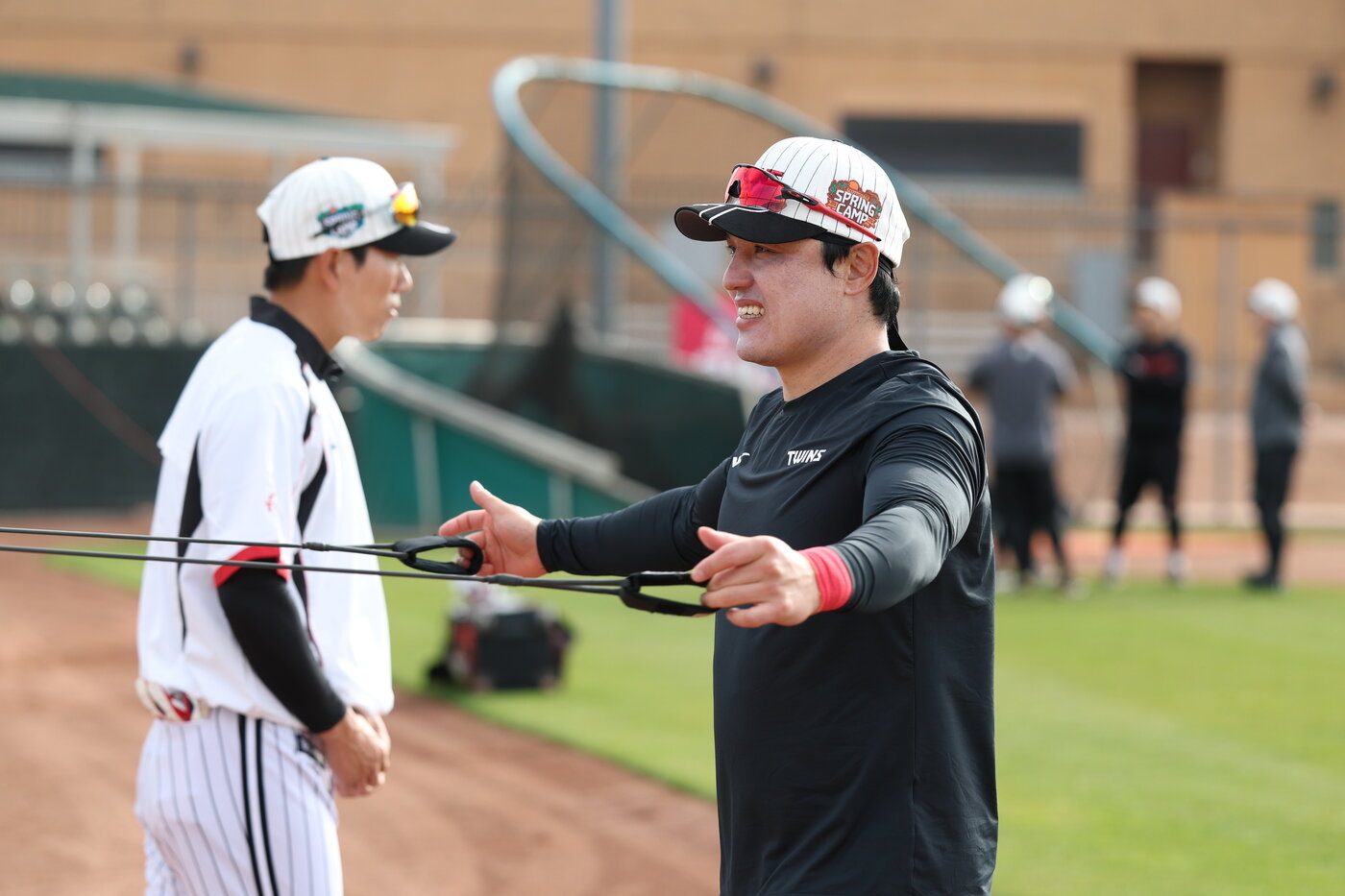 본문 이미지 - 박동원은 미국 애리조나주 스코츠데일 LG 트윈스 스프링캠프에서 새 시즌을 준비하고 있다. (LG 트윈스 제공)