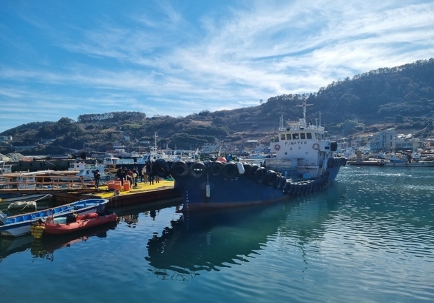 통영시·한국수자원공사, 가뭄 우려 욕지도 비상급수 점검