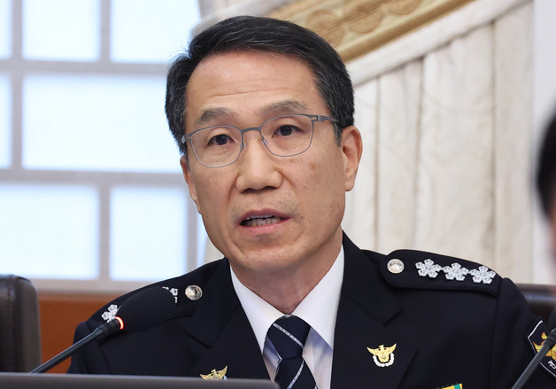 마약 수사 대통령 질문 답변하는 유재성 직무대행