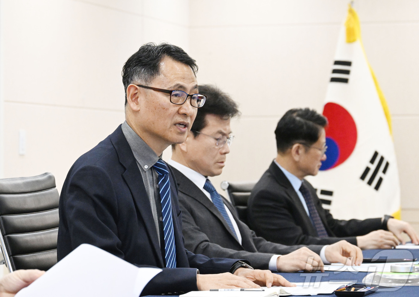 (서울=뉴스1) = 허장 재정경제부 2차관이 10일 서울 용산구 한국재정정보원에서 열린 '2025회계연도 총세입부·총세출부 마감행사'에서 인사말을 하고 있다. (재정경제부 제공. …
