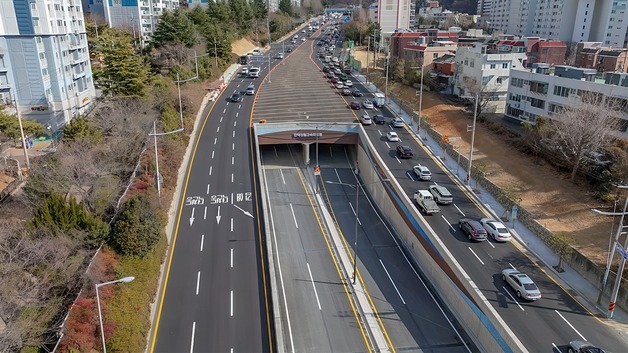 GS건설, 부산 대심도 터널 '만덕센텀고속화도로' 개통…40분→10분