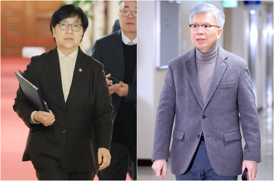 정은경 복지 장관·김택우 대한의사협회장, 보건의료정책심의위원회 회의 참석