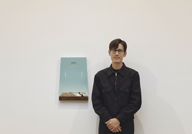 '故안성기 빼닮은 장남' 안다빈…"아빠께 전하지 못한 유일한 개인전" 먹먹