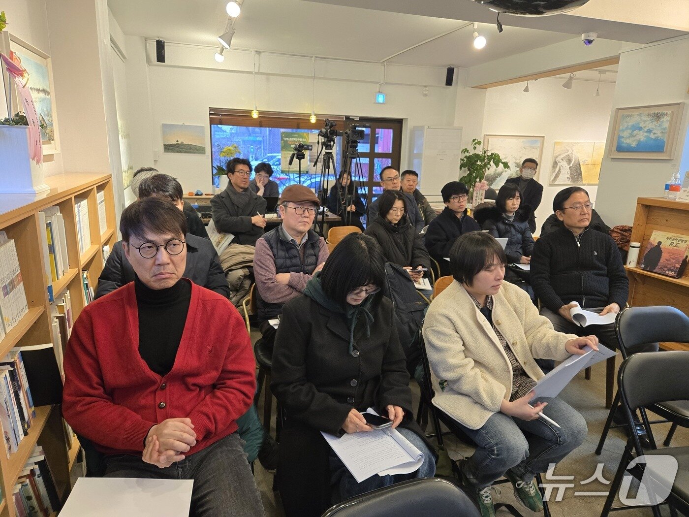 본문 이미지 - 10일 지순넷의 지방선거 공약 토론회에 참석한 청중들 (지순넷 제공. 재판매 및 DB금지)