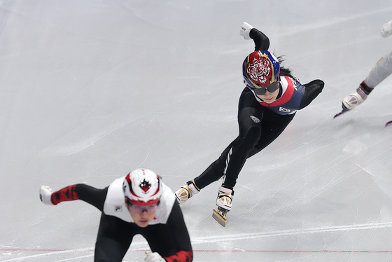김길리, 추격 시작