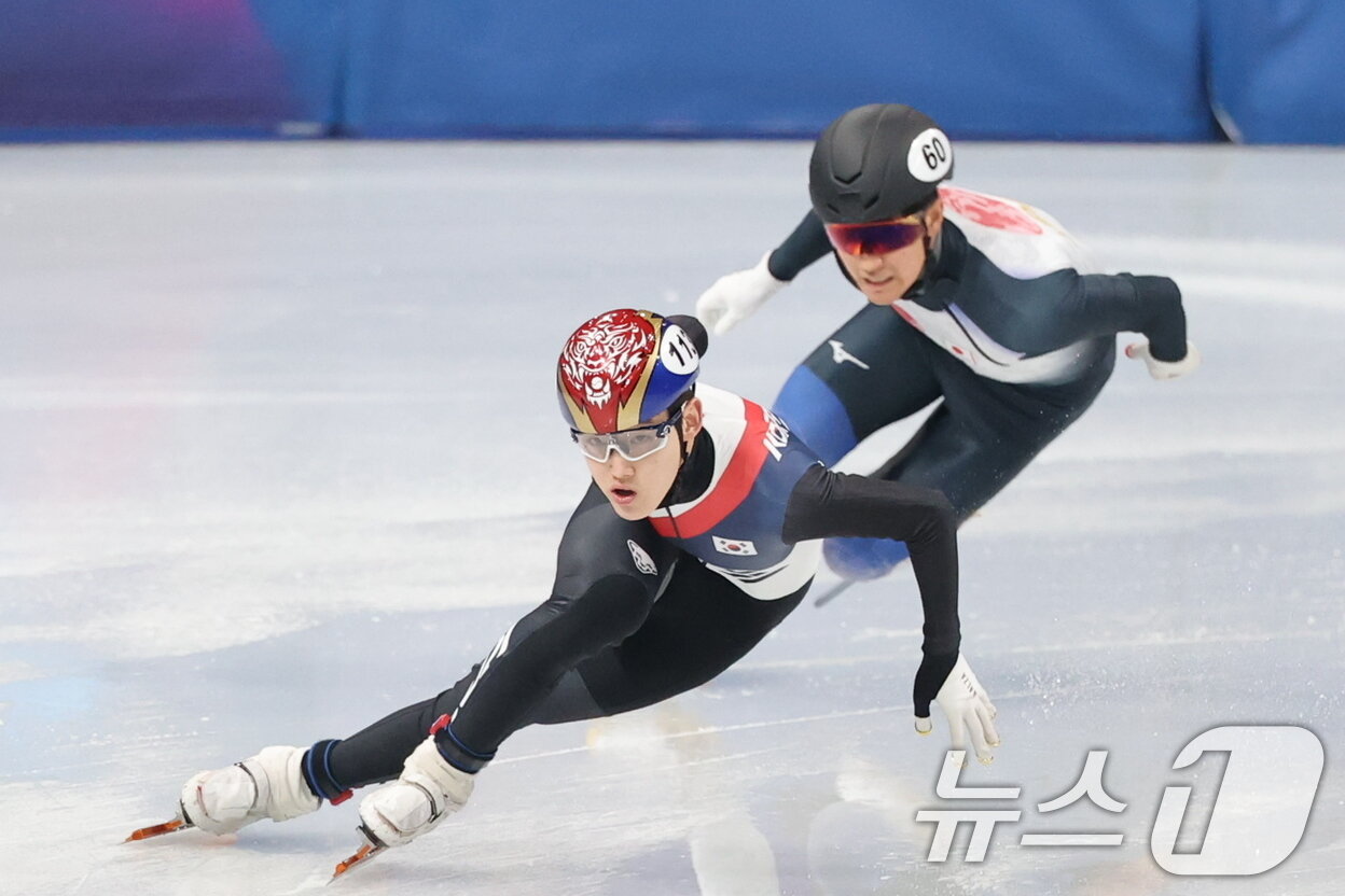 본문 이미지 - 한국 혼성계주의 마지막 주자 임종언. ⓒ 뉴스1 김진환 기자