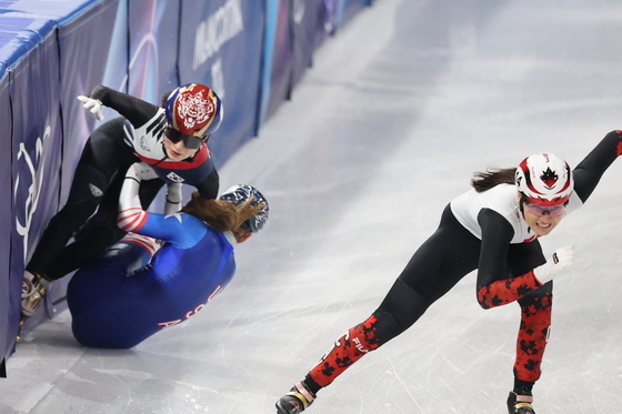 쇼트트랙 혼성계주, 구제 못 받은 이유는?…'충돌 시점 순위' 중요[올림픽]