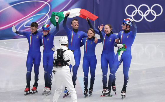 이탈리아, 혼성 계주 금메달