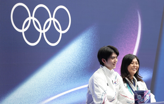 차준환, 클린에 숨길 수 없는 미소