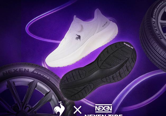 "타이어 기술 접목했더니 접지력 37%↑…넥센타이어, 러닝화 공개