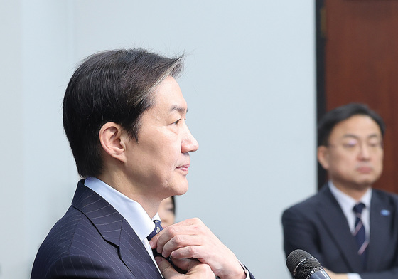 조국 '합당 관련 입장은'