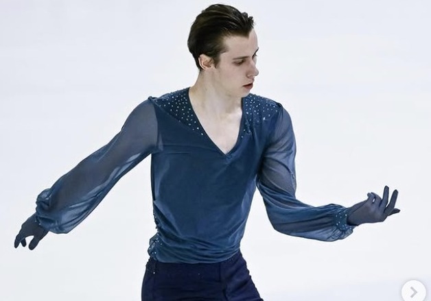 전선에 있는 아버지 그리며…우크라 남자 싱글 11위[올림픽]