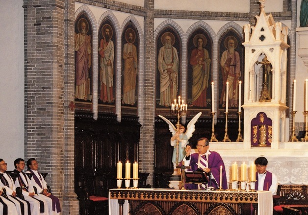 정순택 "화해 노력은 용기 있는 결단"…'남북 평화 기원 화해미사' 1500차 봉헌