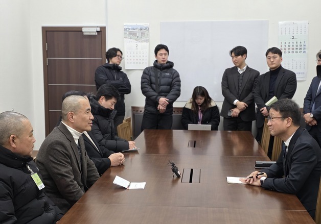 김진태 지사, 한병도 원내대표 면담…강원특별법 개정안 통과 협조 요청