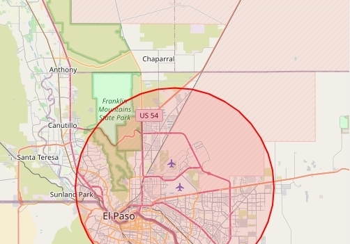 美 FAA, 텍사스 엘파소 공항 비행 제한…"특별 안보 이유"