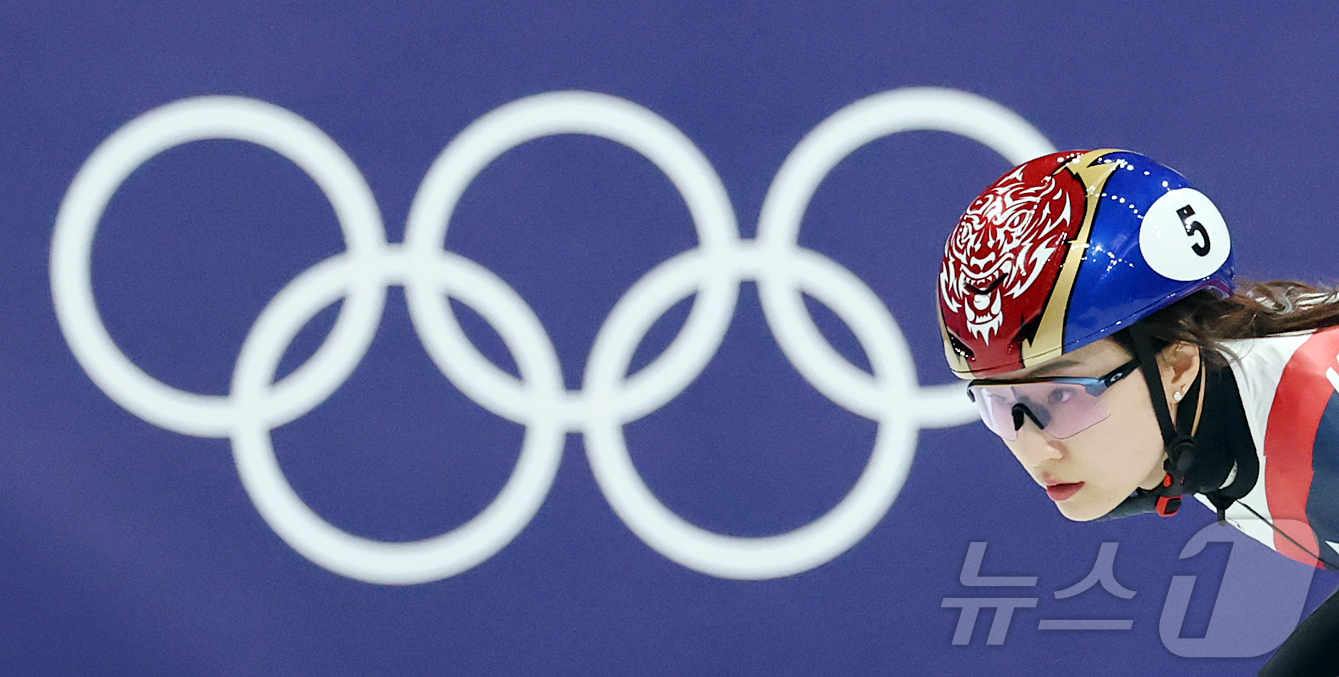 (밀라노=뉴스1) 김진환 기자 = 쇼트트랙 대표팀 최민정이 11일(현지시간) 이탈리아 밀라노 아이스 스케이팅 아레나에서 공식 훈련을 하고 있다. 2026.2.11/뉴스1