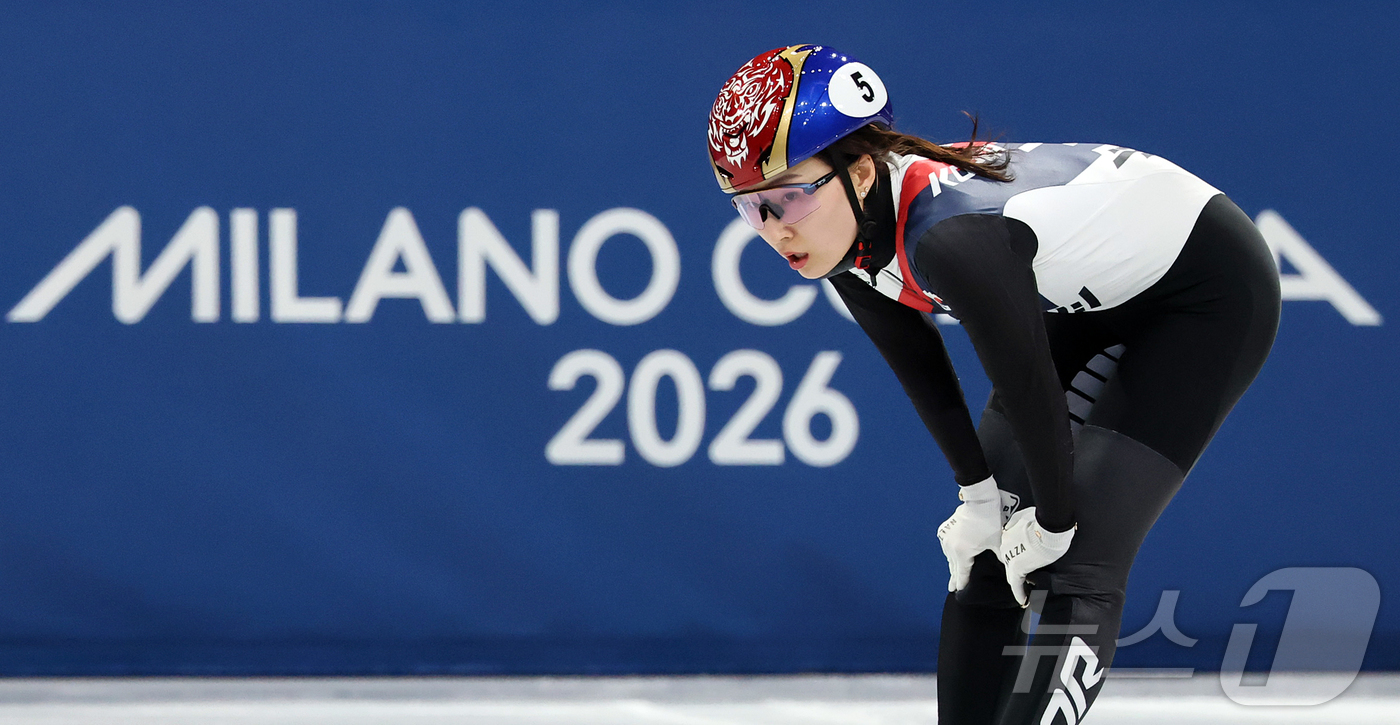 (밀라노=뉴스1) 김진환 기자 = 쇼트트랙 대표팀 최민정이 11일(현지시간) 이탈리아 밀라노 아이스 스케이팅 아레나에서 공식 훈련을 하고 있다. 2026.2.11/뉴스1