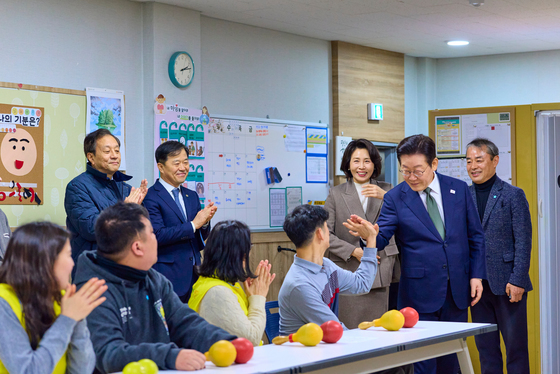 이재명 대통령, 충북장애인종합복지관 방문