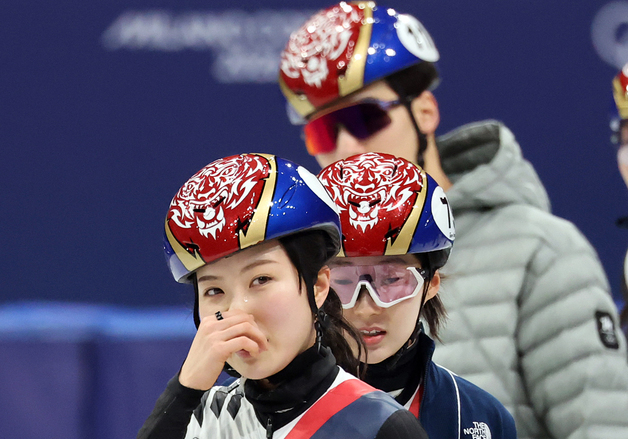 김길리, 동료들의 위로에 울컥
