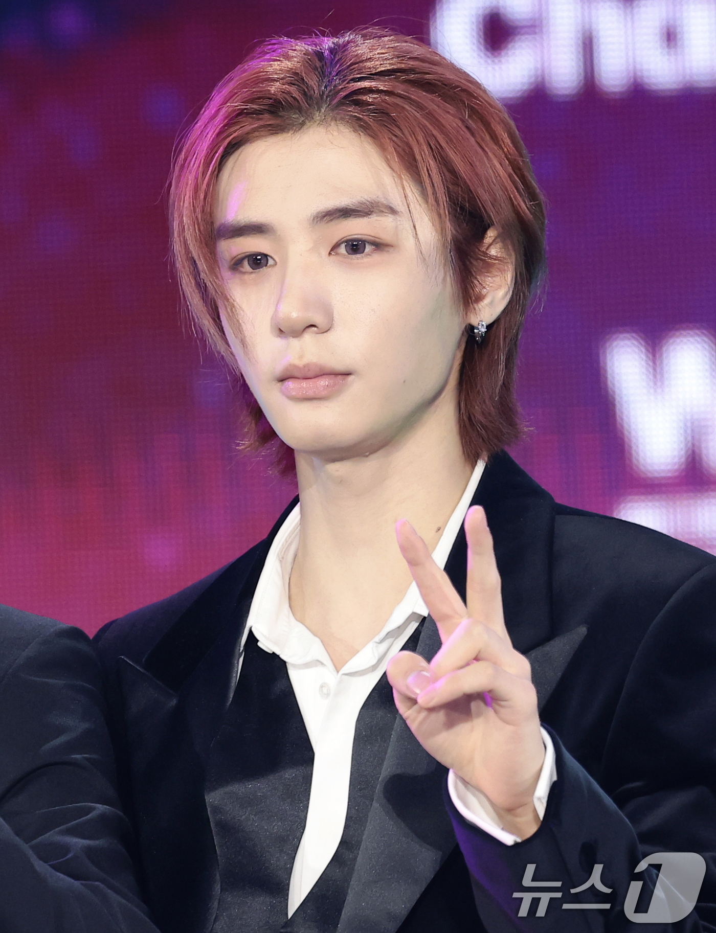 (서울=뉴스1) 권현진 기자 = 그룹 보이넥스트도어 이한이 11일 오후 서울 성북구 고려대학교 화정체육관에서 열린 ‘제2회 디 어워즈(D Awards)’ 레드카펫 행사에 참석해 포 …