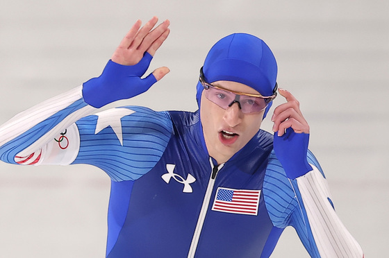 금메달 확신하는 조던 스톨츠