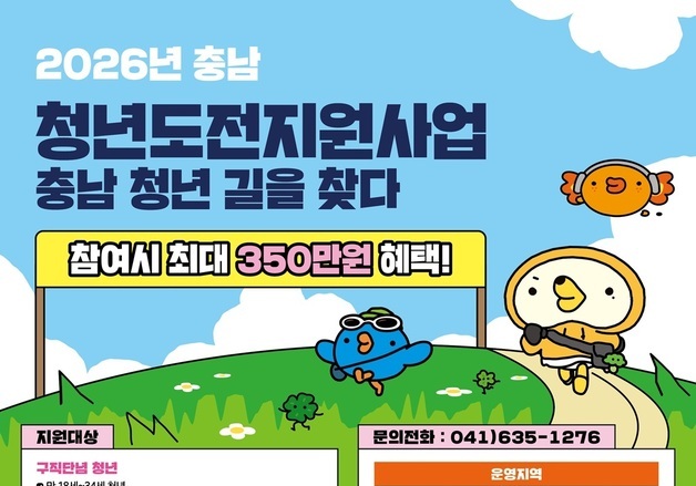 서천군, 구직 어려움 겪는 청년 지원사업 참여자 모집