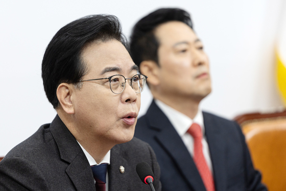 송언석 "민생 논하자며 밥 내밀고 뒤에서 헌법 파괴 칼"