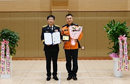 배우 최범호 씨 구례소방서 홍보대사 위촉…구례 광의면 출신