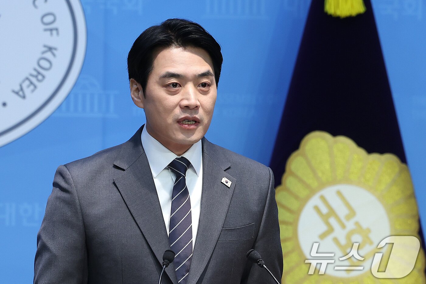 본문 이미지 - 한준호 더불어민주당 의원. 2026.2.12 ⓒ 뉴스1 신웅수 기자