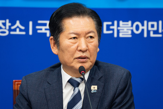 정청래 "장동혁 오찬 취소 국민에 무례"…한병도 "해괴망측"