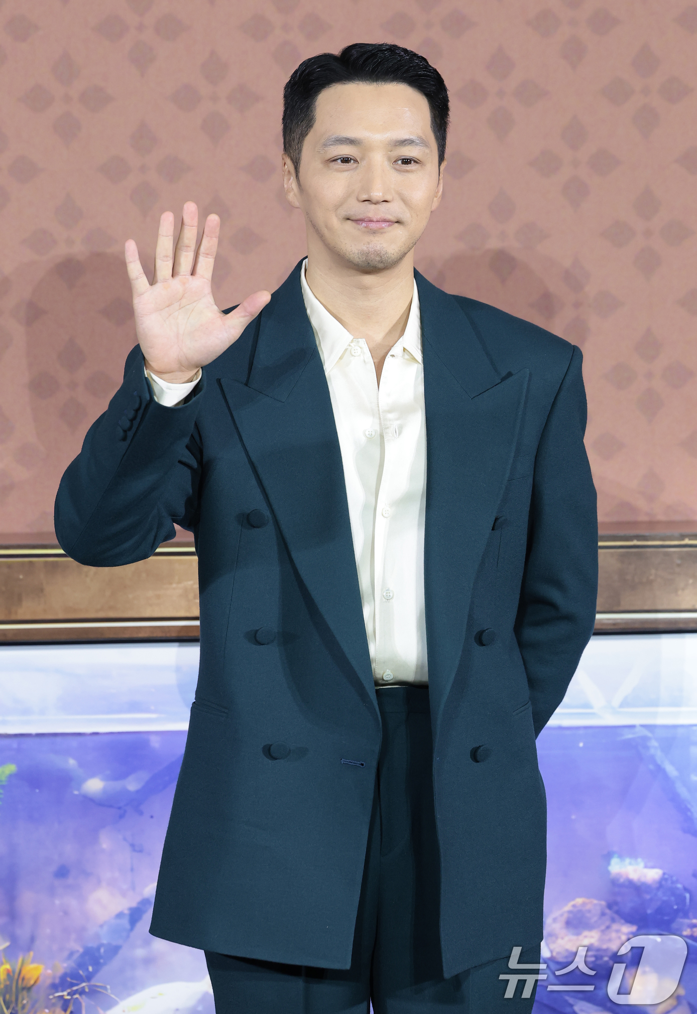 (서울=뉴스1) 권현진 기자 = 배우 변요한이 12일 오전 서울 강남구 코엑스 메가박스에서 열린 넷플릭스 영화 '파반느' 제작보고회에 참석해 포즈를 취하고 있다.'파반느'는 마음의 …