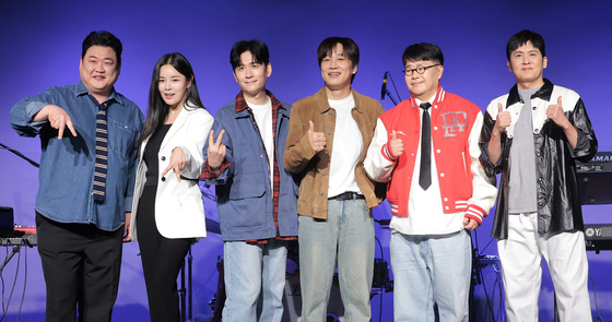 이왕이면 '락페'까지…홍경민·김준현 등 뭉친 아묻따밴드 출격(종합)