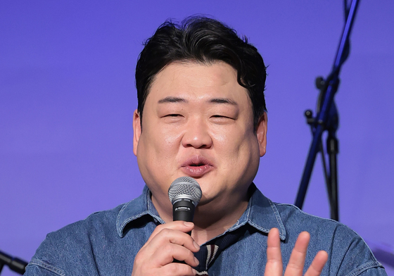 인사말 하는 김준현