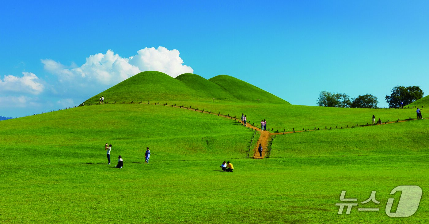 본문 이미지 - 고성 송학동 고분군.(경남도 제공. 재판매 및 DB금지)