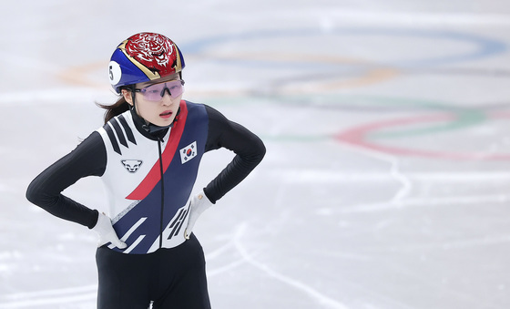 '결선행 실패' 최민정, 쇼트트랙 여자 500m 파이널B 2위 마무리[올림픽]