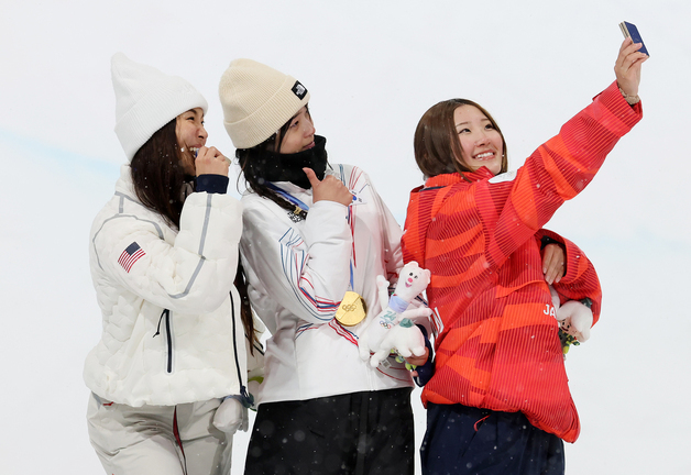 리비뇨에서 맨 꼭대기에 오른 최가온