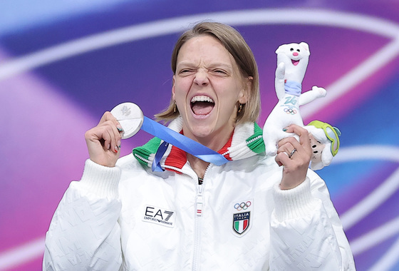 '전설' 아리아나 폰타나, 쇼트트랙 여자 500m 은메달