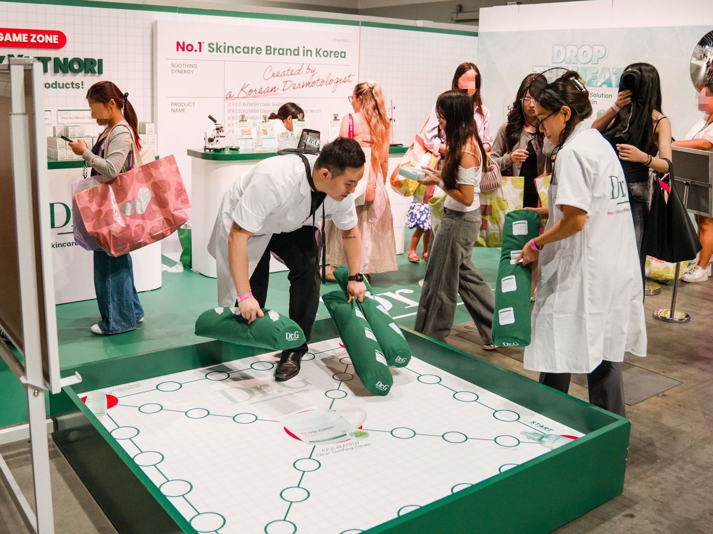 본문 이미지 - 호주 WoW 닥터지 부스 현장(닥터지 제공)